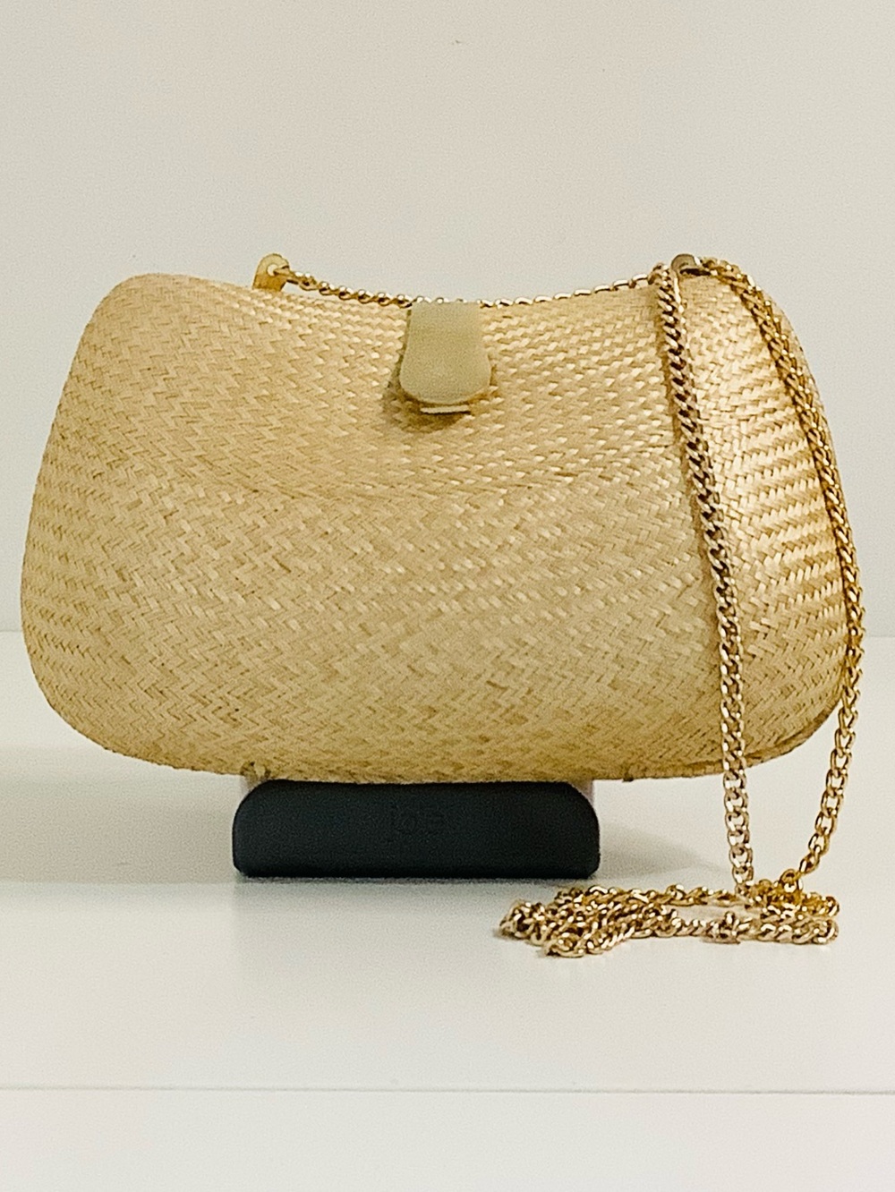 🌺 3 For $40 🌞 Woven Straw Crossbody Bag with Gold Chain Nature Women’s